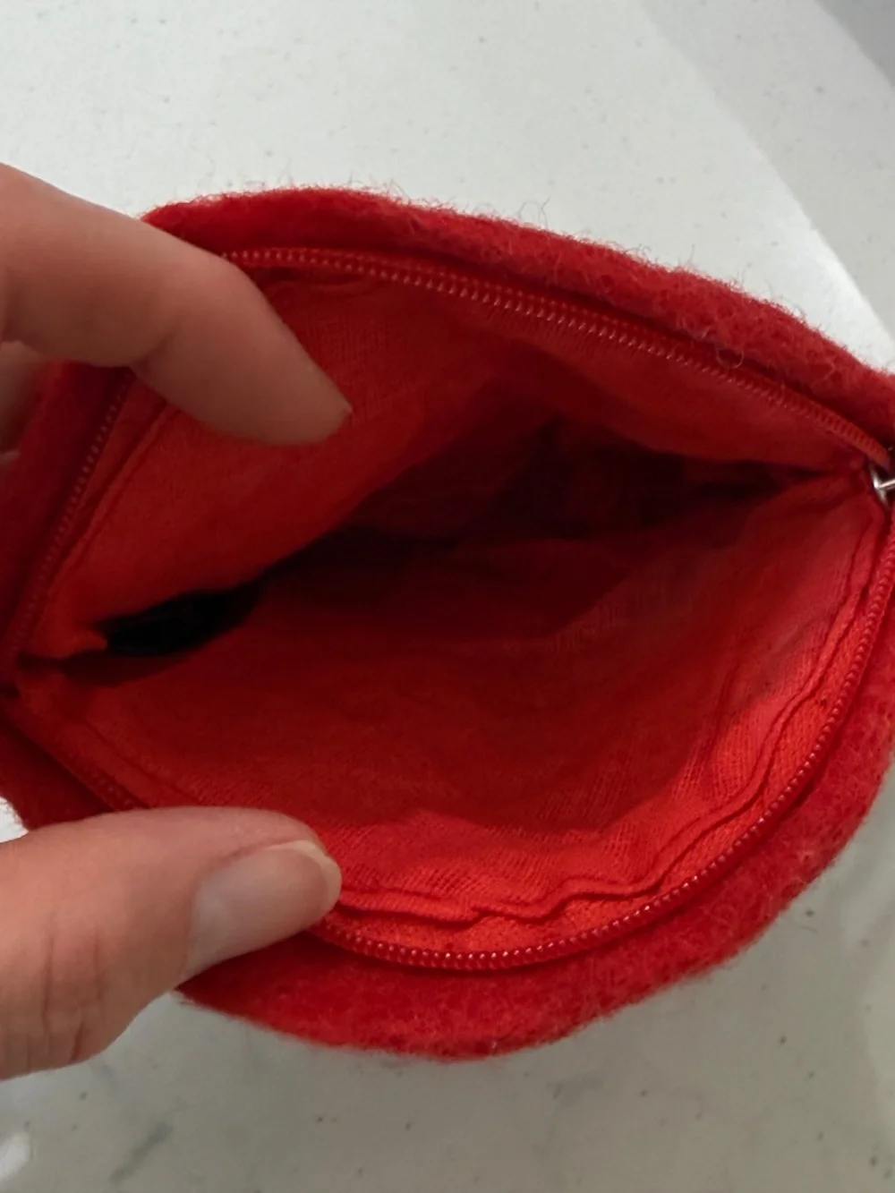 Lady bug pouch